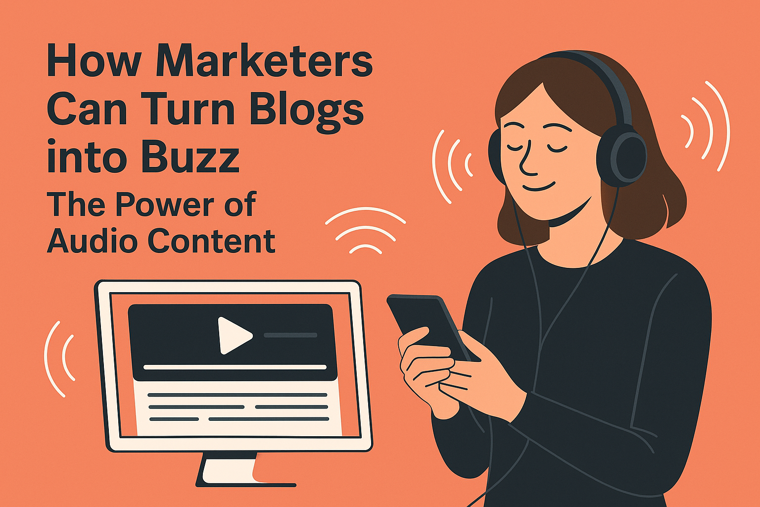 How Marketers Can Turn Blogs into Buzz: The Power of Audio Content