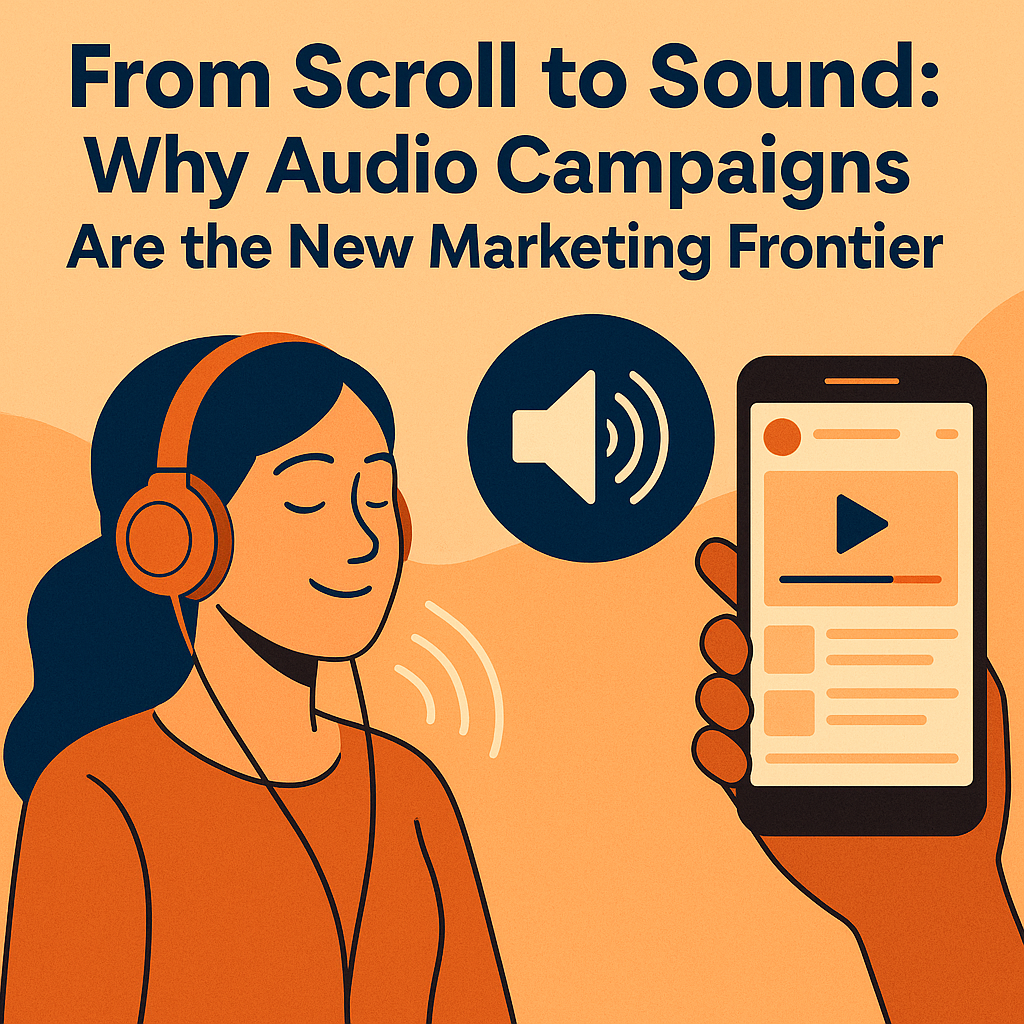 From Scroll to Sound: Why Audio Campaigns Are the New Marketing Frontier