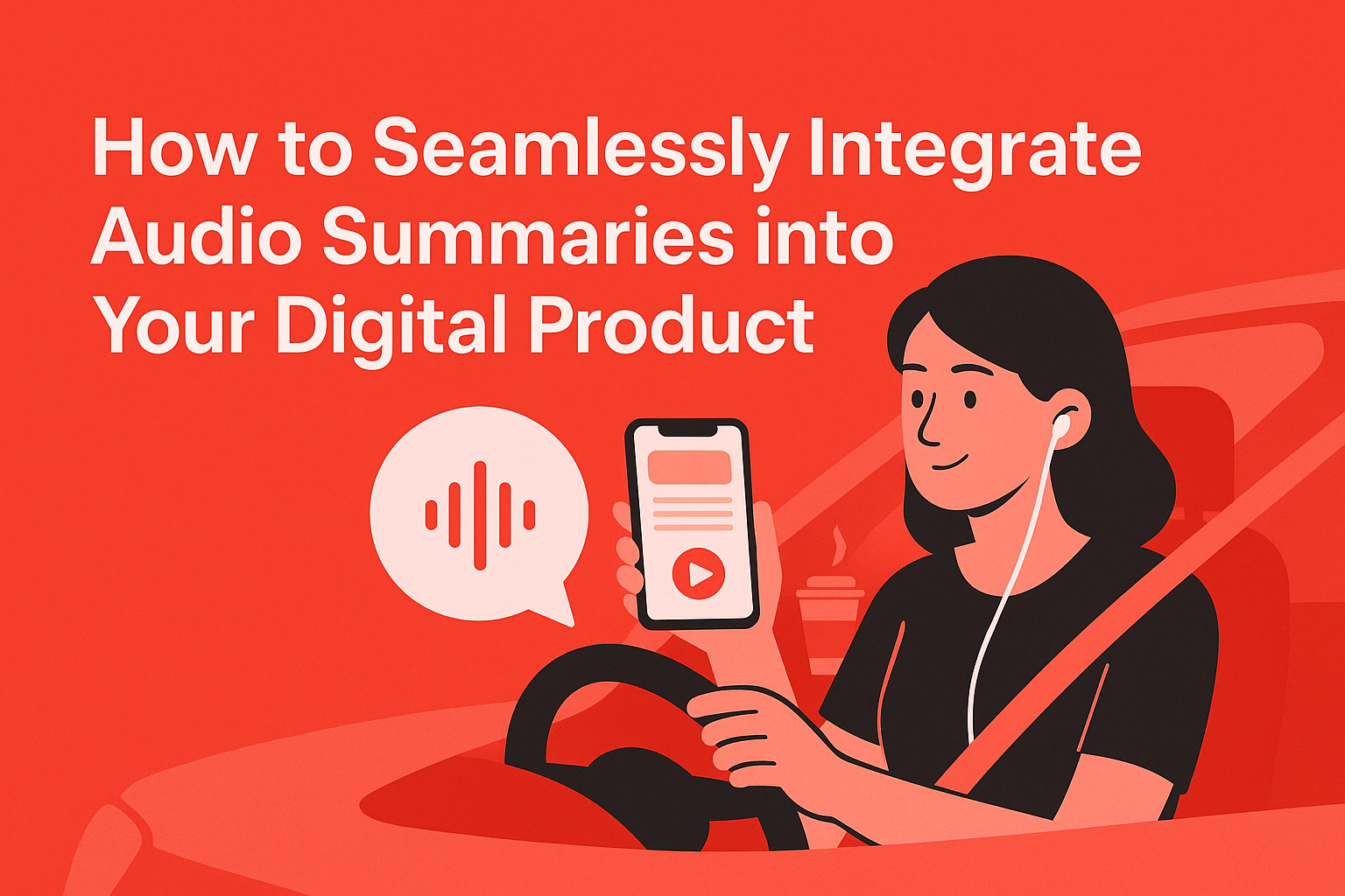 How to Seamlessly Integrate Audio Summaries into Your Digital Product